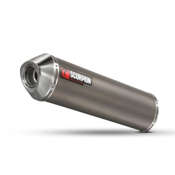 Scorpion Exhaust Suzuki GSF600 Bandit 1995 - 2000 Factory Round Slip-on Titanium Sleeve
